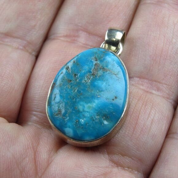 $300 Turquoise Sterling Silver Pendent